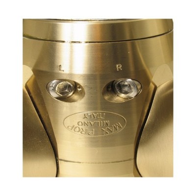 Hélice Max Prop Easy 4 pales - Détail des vis de réglage de pas extérieures