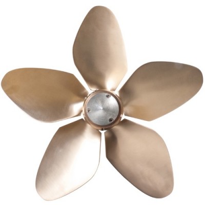 Hélice Whisper 5 pales - Vue de face déployée