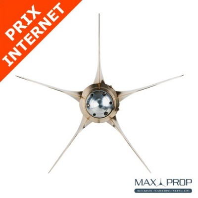 Hélice Boomerang 5 pales - Hélice mise en drapeau