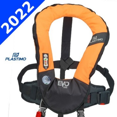 Plastimo Evo Gilet Gonflable - Modèle orange 2022
