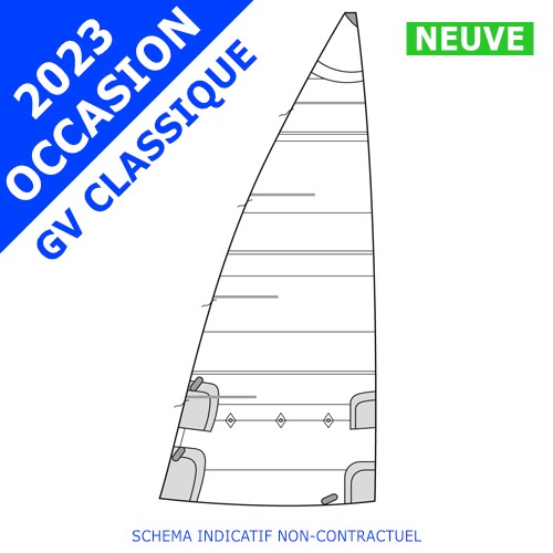 Grand Voile Occasion Océanis 44 CC