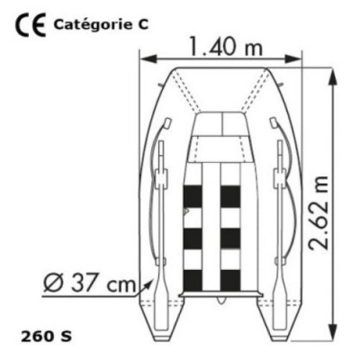 Annexe Plastimo Horizon 2025 - Plancher à lattes - Modèle 260 S