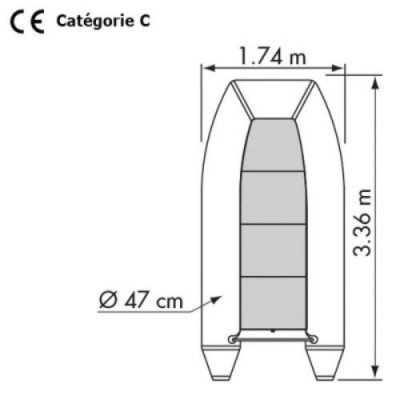 Annexe Plastimo Trail 2026 - Modèle P 340 KH