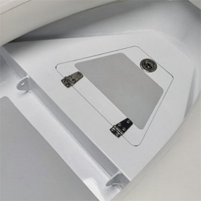 Annexe Plastimo Coque Aluminium 2026 - Modèle Hypalon coffre avant fermé