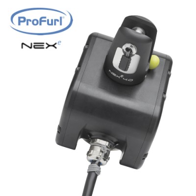 Profurl enrouleur électrique NEX e 4.0 et 6.5 - Vue de l'arrière