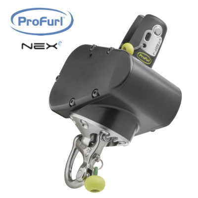 Profurl enrouleur électrique NEX e 4.0 et 6.5 - Vue de dessous