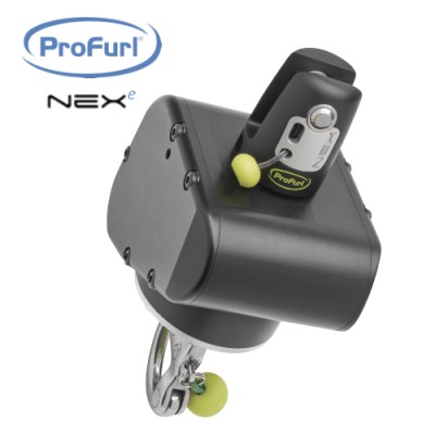 Profurl enrouleur électrique NEX e 4.0 et 6.5 - Vue de côté