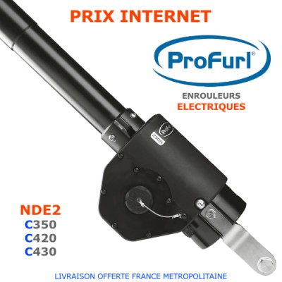 Enrouleur Profurl motorisé - Modèle 1 électrique