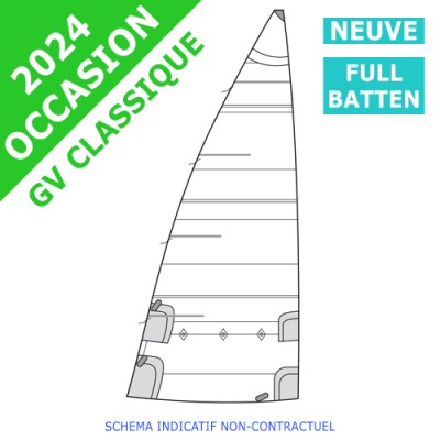 Grand voile occasion First 45 Proto, guindant 16m90