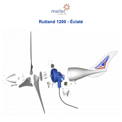 Éolienne Rutland 1200 - Éclaté