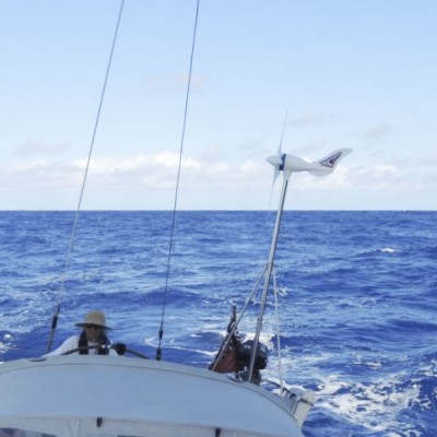 Éolienne Rutand 1200 en mer - Océan