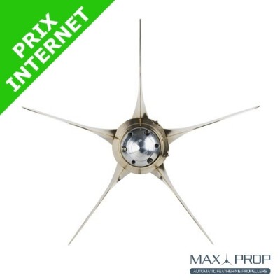 Hélice Max Prop Boomerang 5 pales - Hélice mise en drapeau