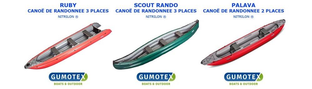 canoe gumotex gonflable