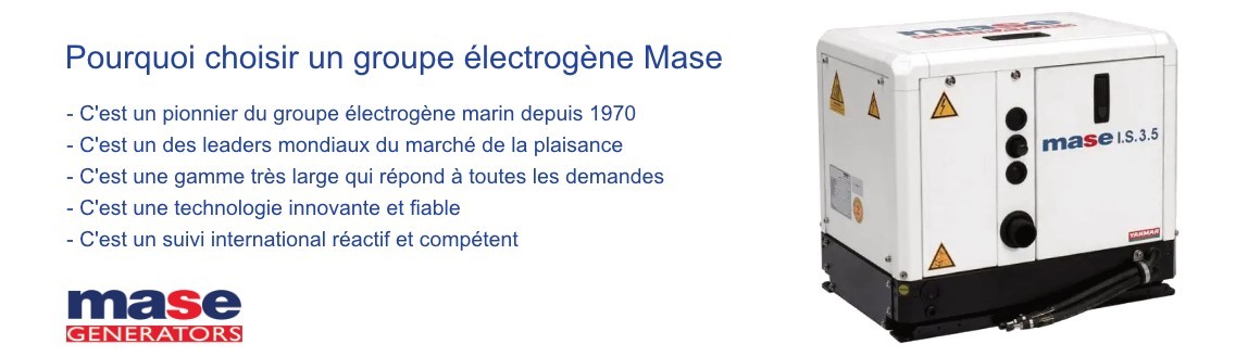 MASE GENERATORS - GROUPES ÉLECTROGÈNES MASE