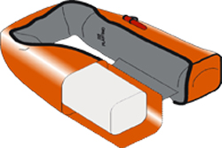 gilet automatique plastimo sl 180 - chambre a air solidaire de la housse