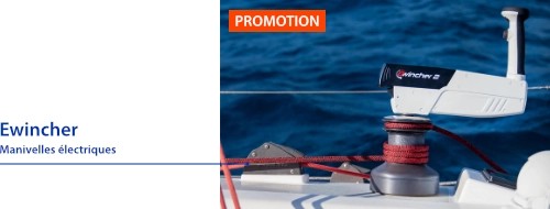 EWINCHER MANIVELLES ELECTRIQUES POUR VOILIERS