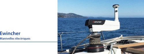 EWINCHER MANIVELLES ELECTRIQUES POUR VOILIERS